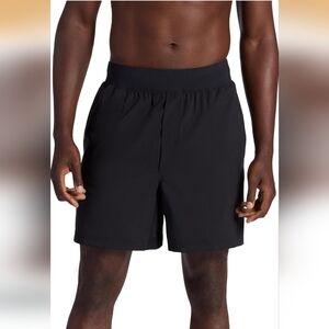 Gaiam Mens Hatha 2.0 7” Short, Standard Fit, Stretch Lightweight Material, Moist